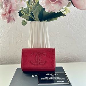 Chanel Timeless CC 4 Key Holder Wallet